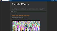 Desktop Screenshot of particle-effects.com