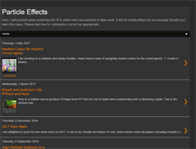 Tablet Screenshot of particle-effects.com
